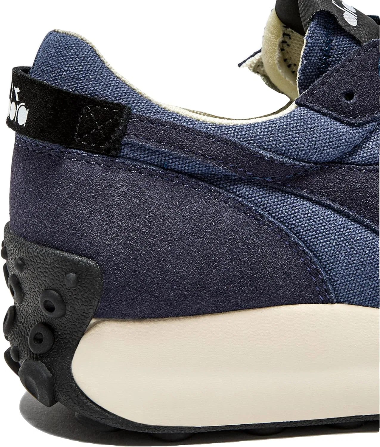 Кроссовки Diadora Race Suede SW, C2093 Dark Blue Faded Denim — фото 4