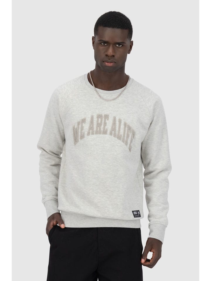 

Alife and kickin Свитшот "Levin" серого цвета