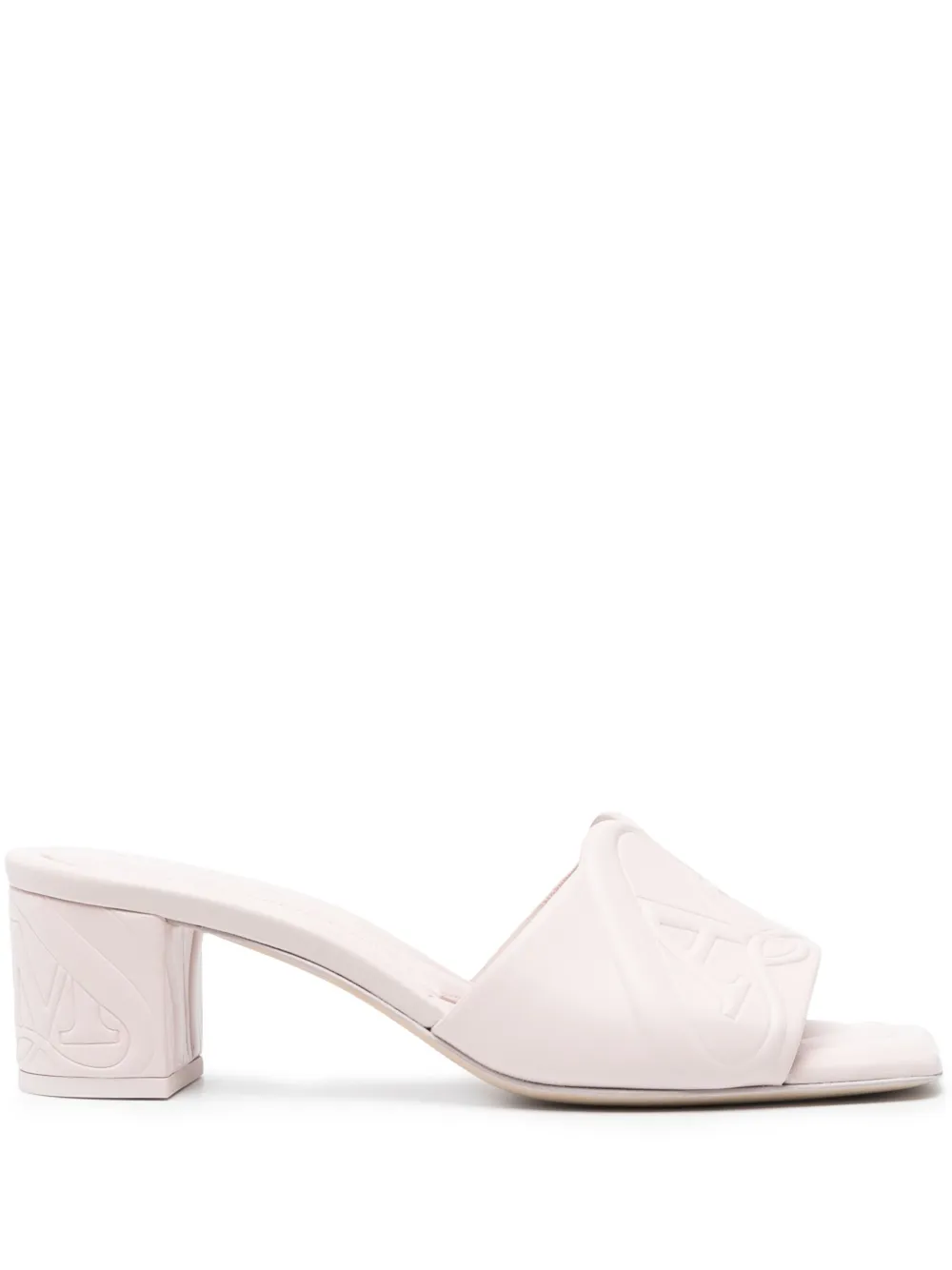 Мюли Seal Alexander McQueen, розовый