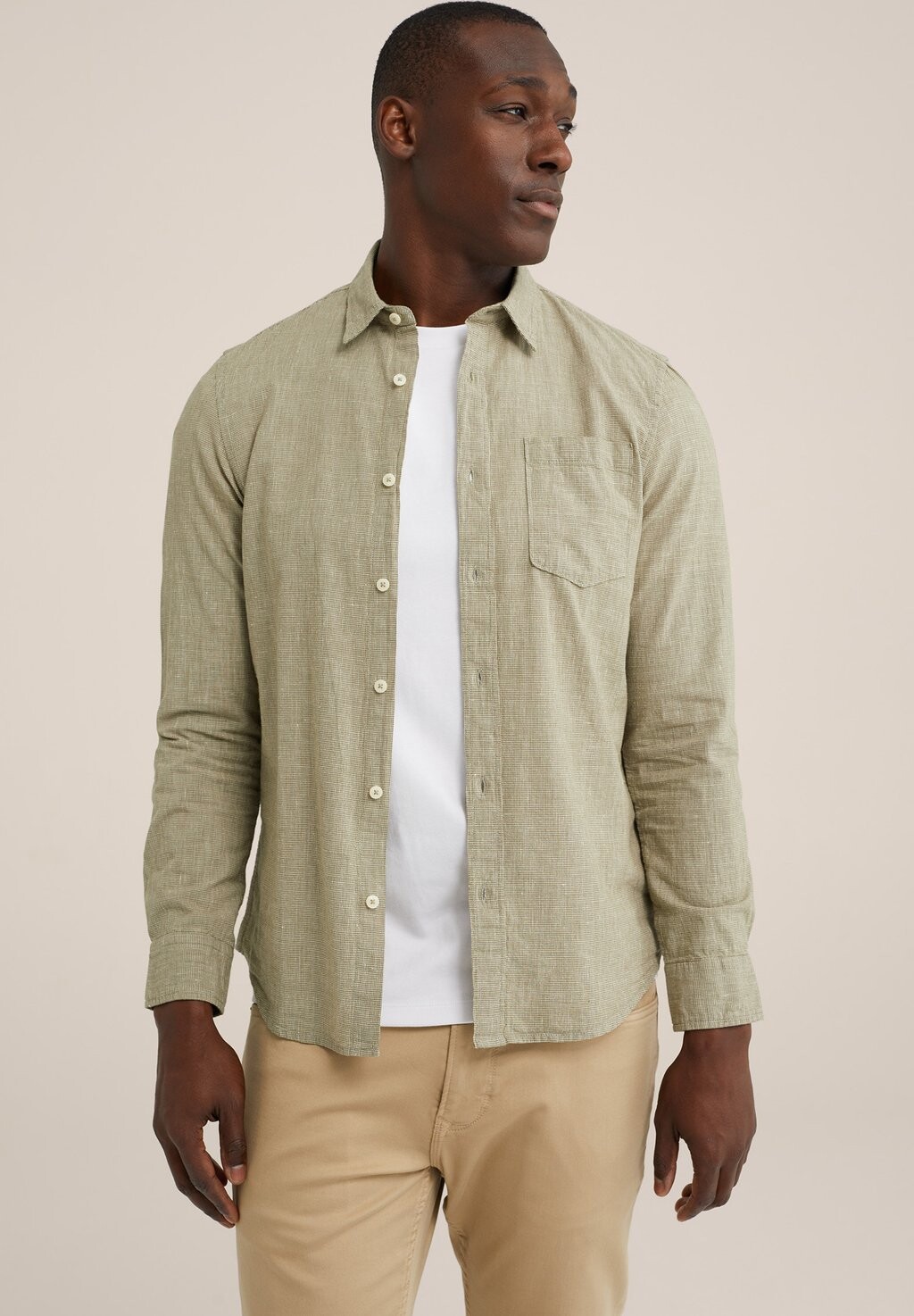 

Рубашка WE Fashion, цвет green
