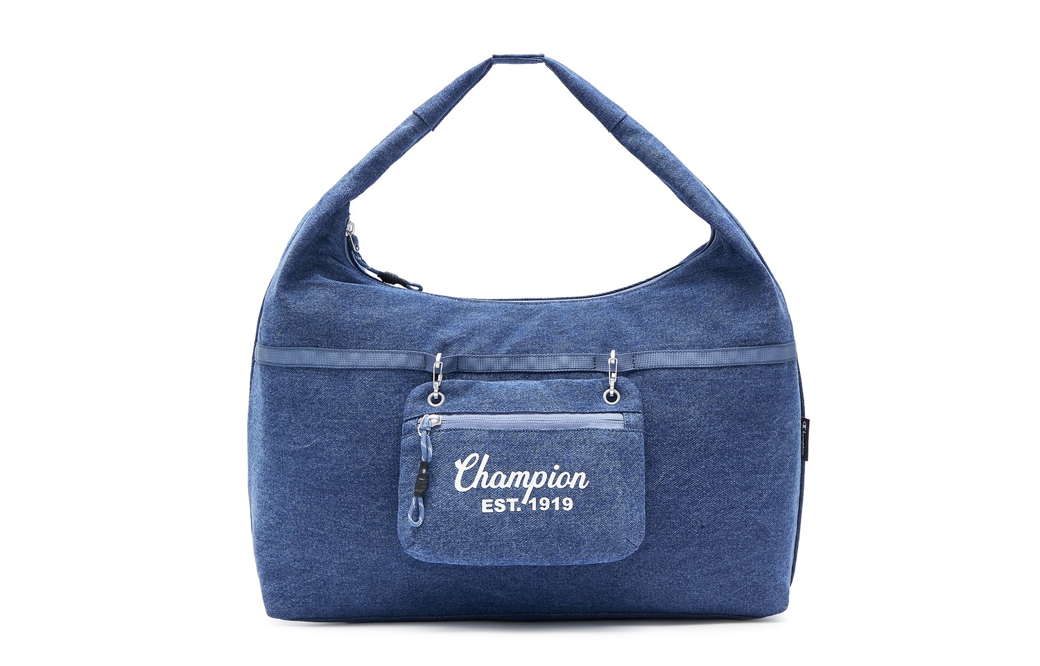 

Champion Тканевая наплечная сумка Regular Unisex Multicolor, Dark Blue Denim
