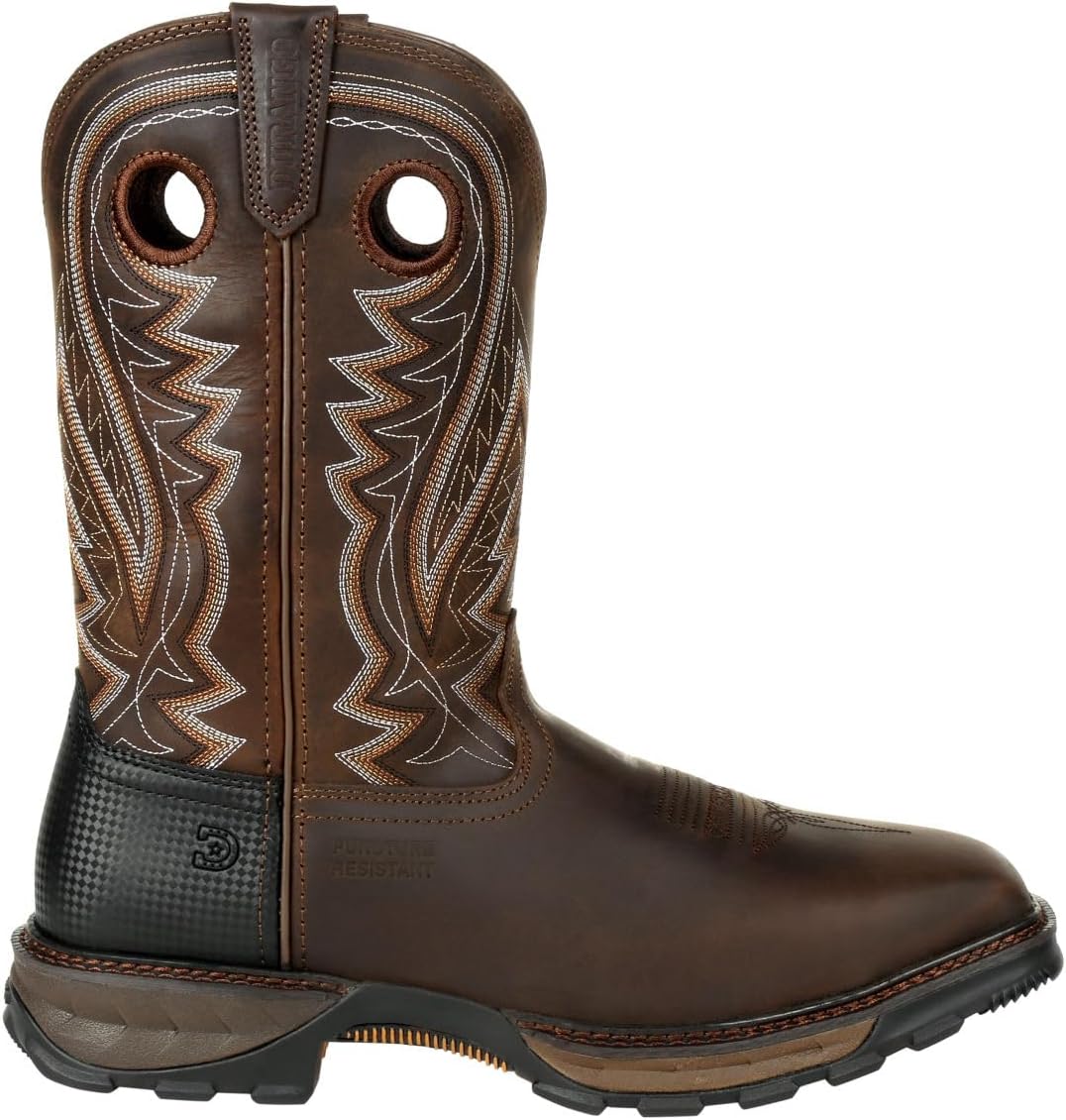 

Мужские ботинки Durango Maverick Xp с стальным носком и защищенные от проколов, шоколадный