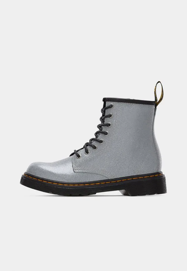 1460 8-луночные ботинки унисекс на шнуровке до щиколотки Dr. Martens, Silver-Coloured — фото 2