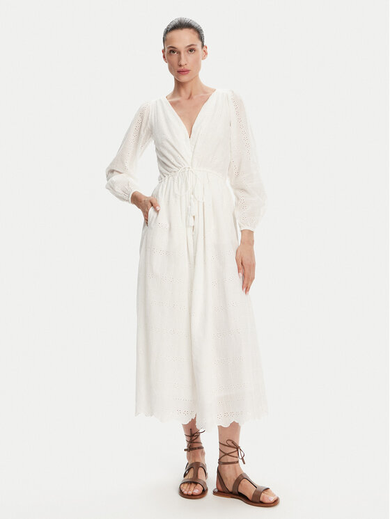 

Летнее платье стандартный крой Deepty PL953693 Pepe Jeans, белый