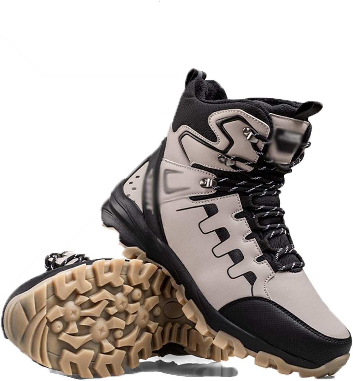 

Женские зимние сапоги на снег резиновая подошва износостойкая противоскользящая с меховой подкладкой Dhaey