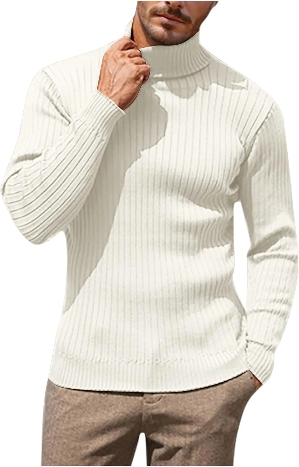 

Толстовка водолазка мужская Slim Fit Heavyweight