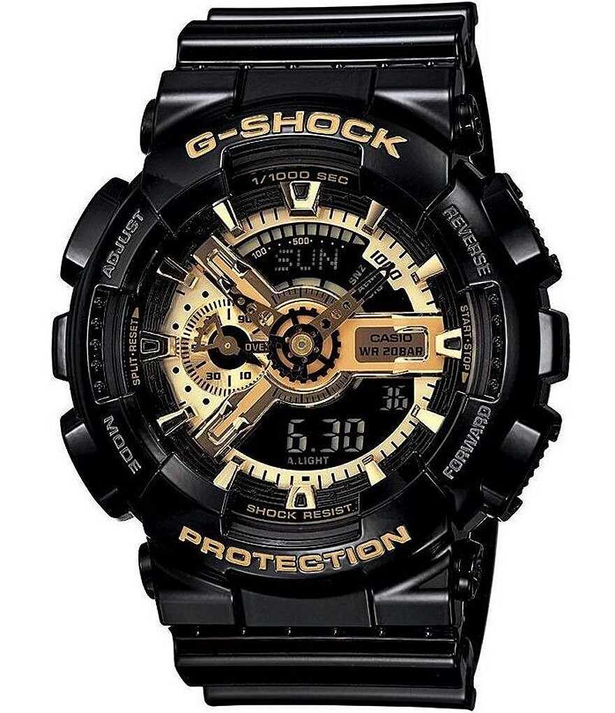 

Многофункциональные комбинированные часы G-Shock XL Big Face, черный