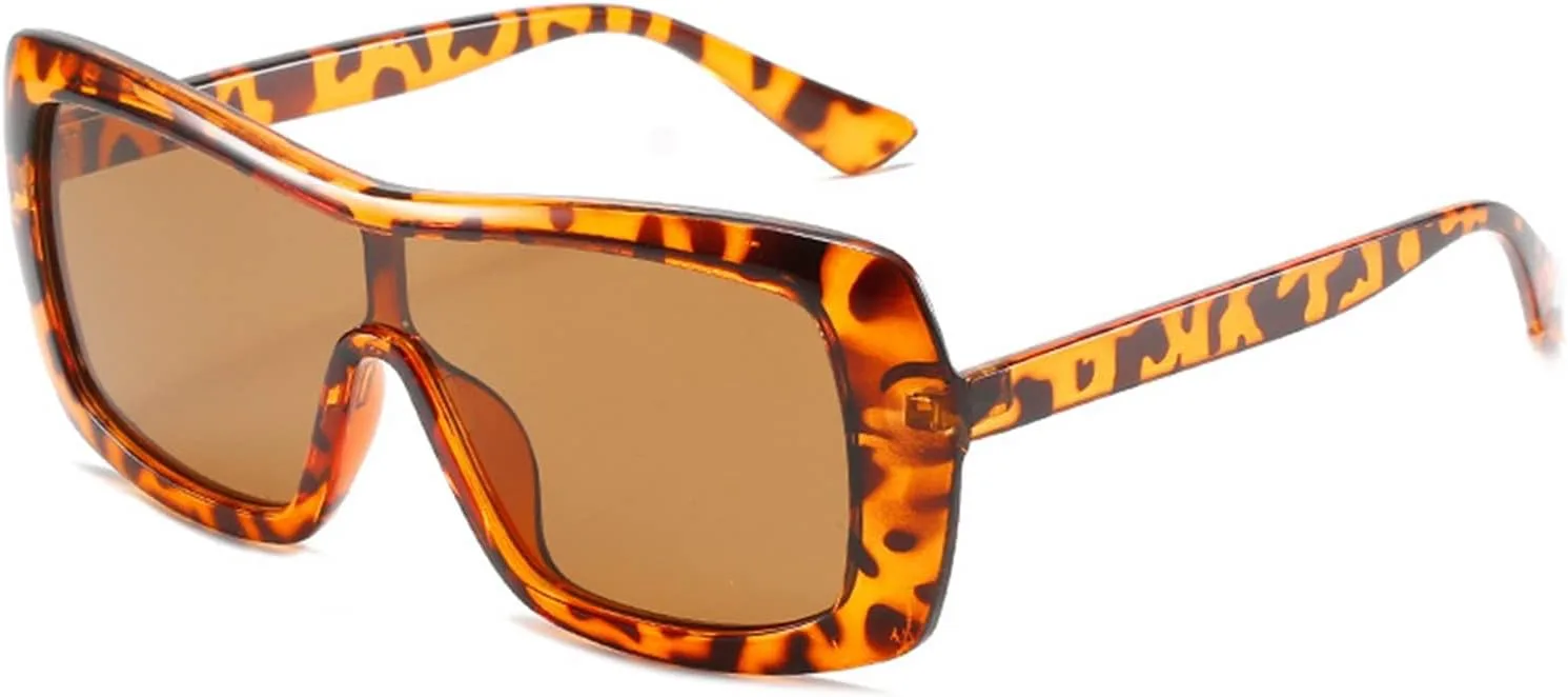 

Модные солнцезащитные очки для уличной стрельбы в конфетных тонах, 2026 год, большие оправы, для мужчин и женщин (Цвет: C, Размер: Средний) MTZJH, One Color