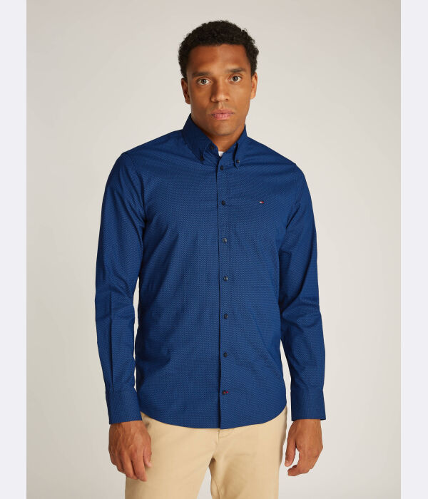 

Рубашка Slim fit Tommy Hilfiger, синий