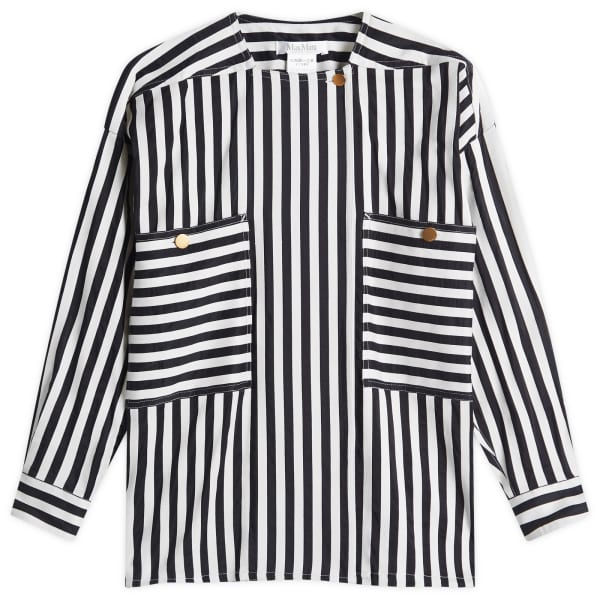 

Рубашка в полоску Paio Max Mara, черный