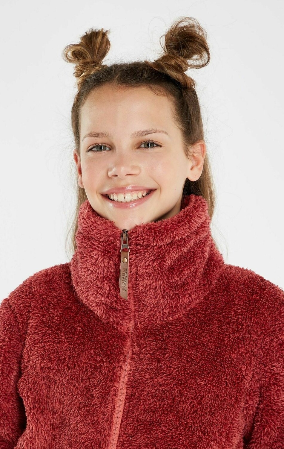 Флисовая куртка Top Full Zip Top Riri Jr Protest, цвет rusticrust — фото 4