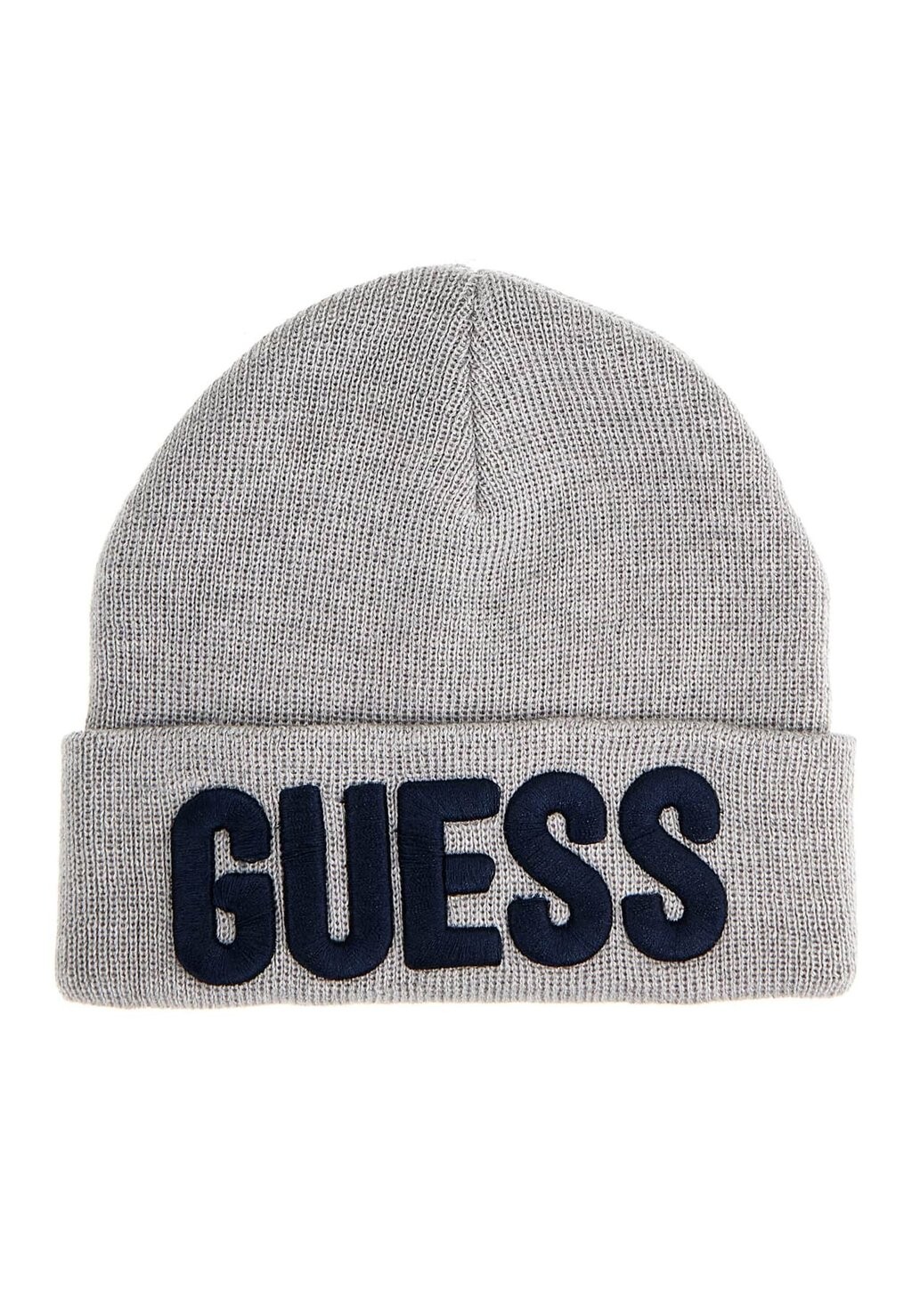 

Шапка FRONTLOGO Guess, серый