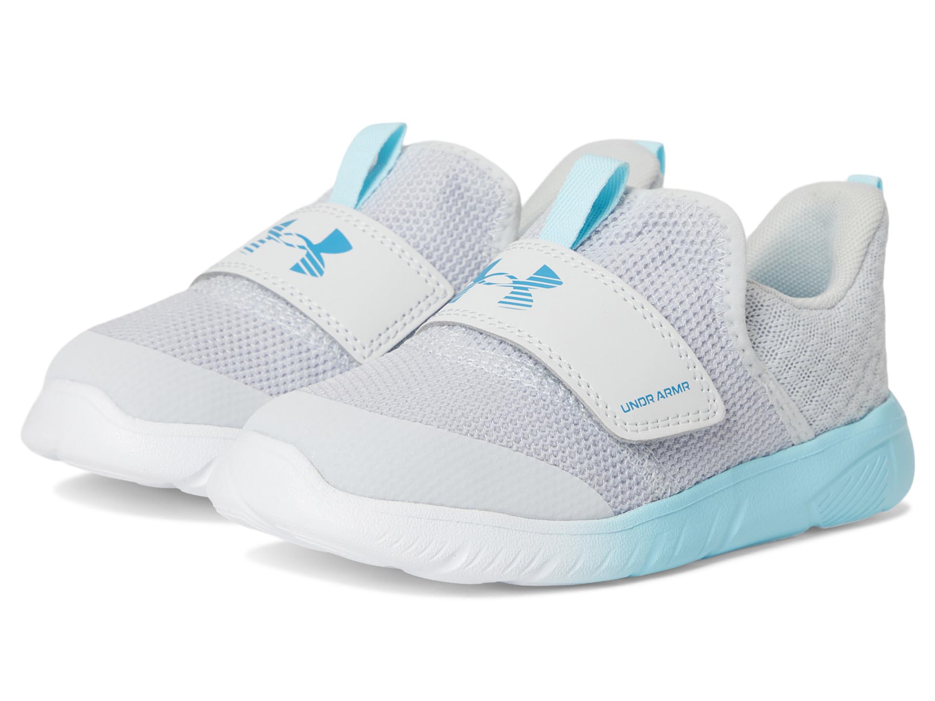 

Кроссовки Under Armour Kids Flash, цвет Halo Gray/Halo Gray/Ether Blue
