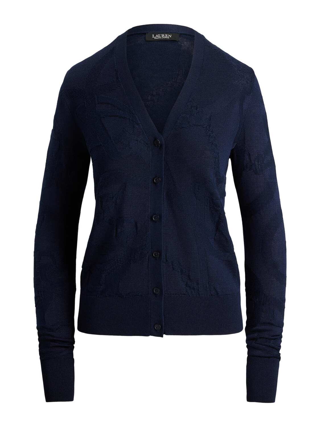 

Lauren Ralph Lauren Вязаный кардиган в цвете navy