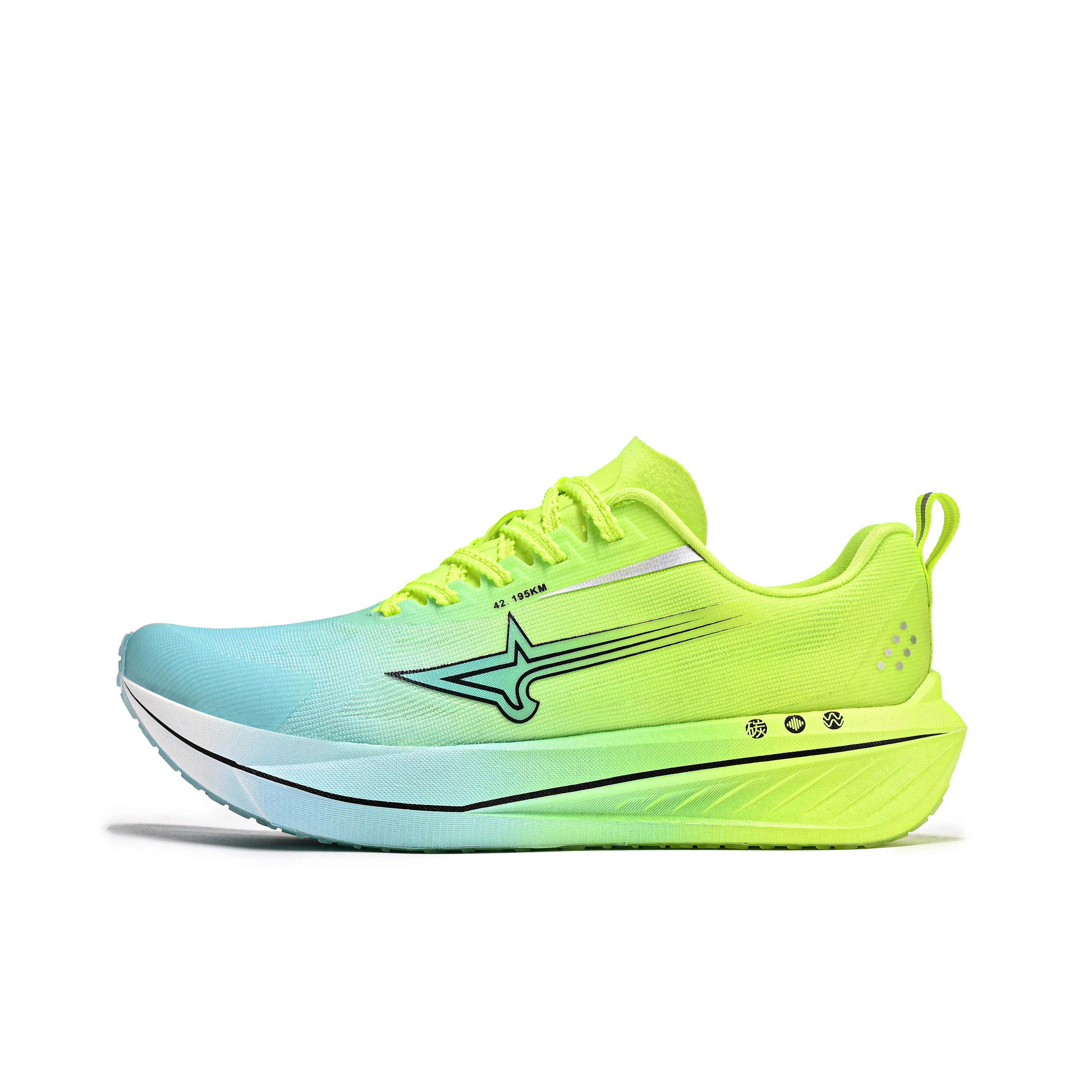 

Кроссовки Meteor 1.0 Low Top для мужчин LEBUZHE, Treading On Green/Neon Green