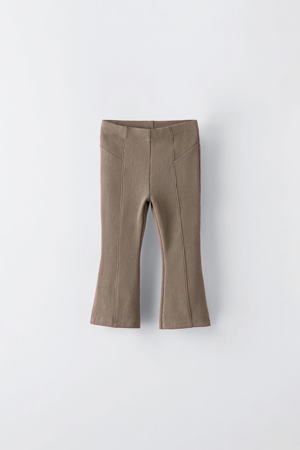 

Расклешенные османские леггинсы ZARA, коричневый/серо-коричневый