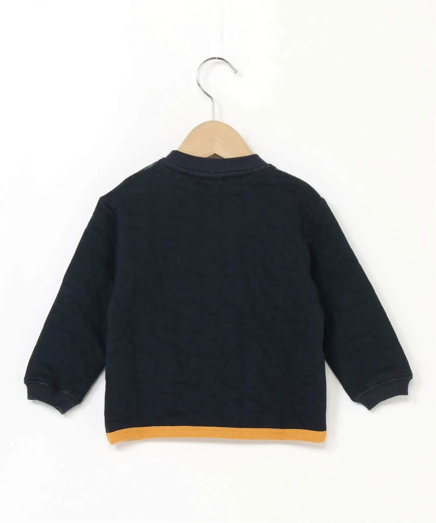 Детская толстовка ANPANMAN / (K)APKC с вышивкой и стеганым рисунком Anpanman Kids Collection, Navy — фото 3
