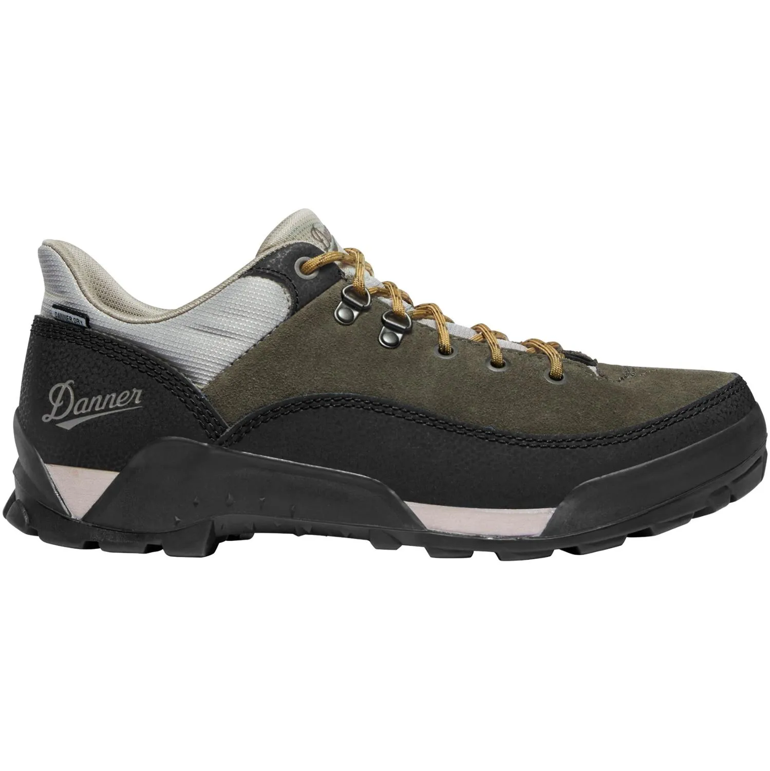 

Водонепроницаемые низкие походные туфли Panorama Danner, Black/Olive