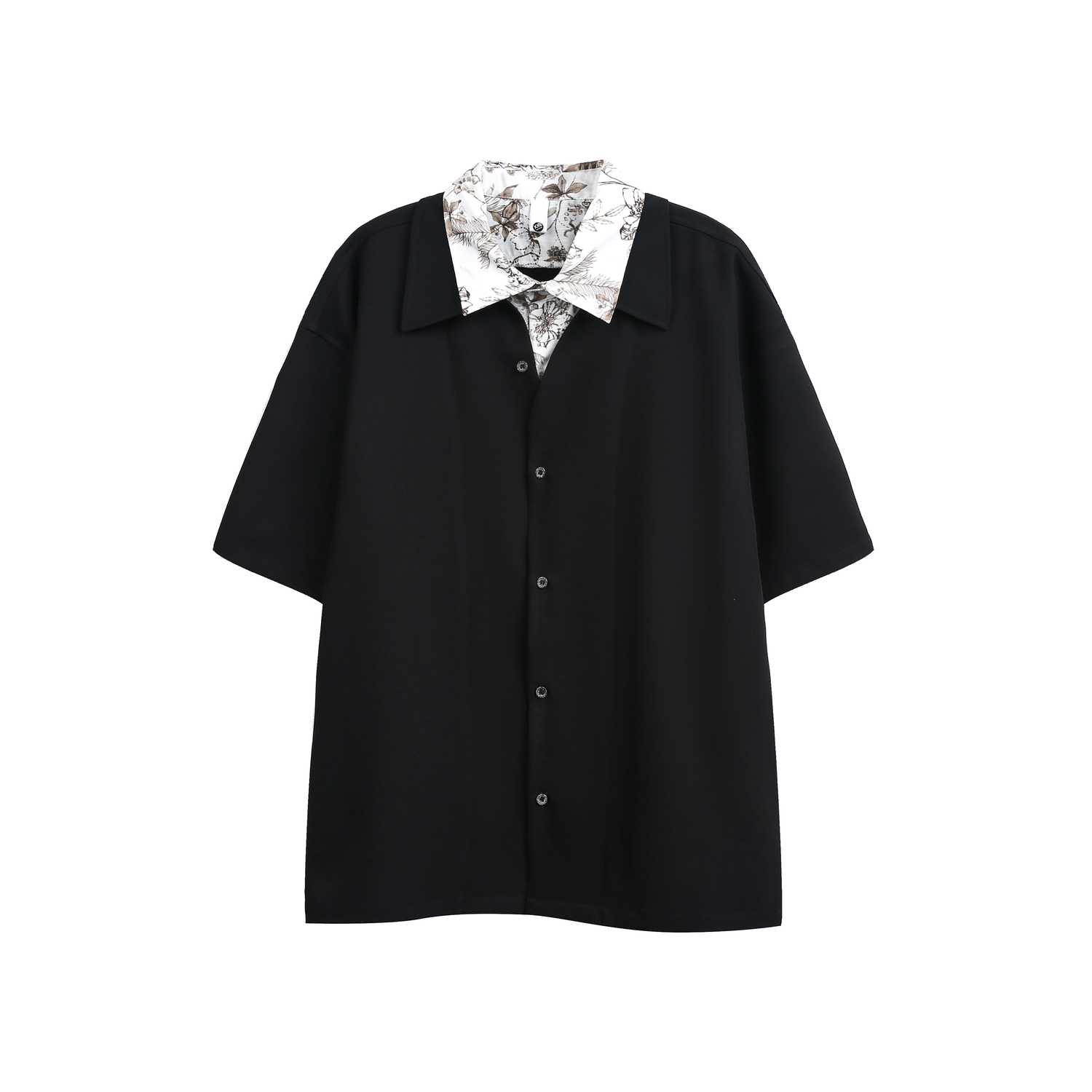 

X1617 Футболка Unisex Black Polo с воротником и модным кроем