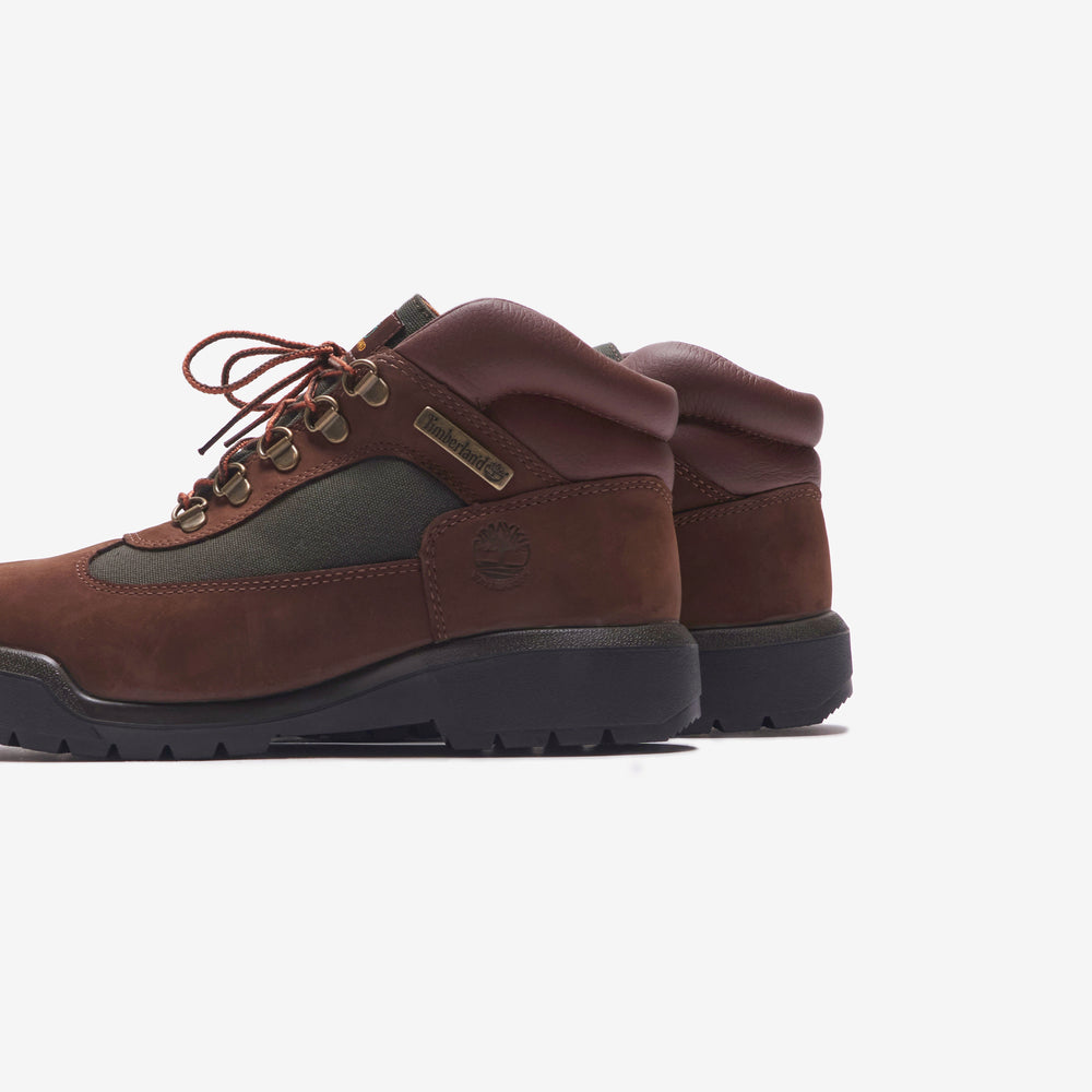 Мужские ботинки Timberland Field из нейлона и замши, коричнево-черный — фото 3