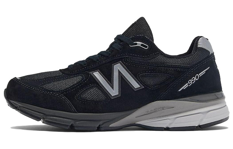 

New Balance 990v4 MiUSA черный серебристый — черный серый, цвет Black Gray