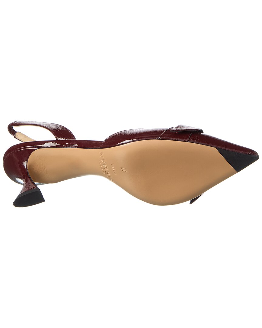 Alexandre Birman Clarita Bell 60 Patent Slingback Pump, красный — фото 4