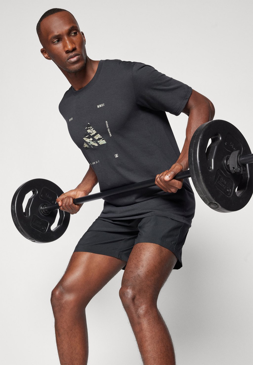 

Спортивная футболка CLIMACOOL LOGO GRAPHIC adidas Performance, черный