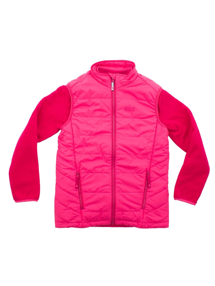 

Флисовая куртка Jack Wolfskin, розовый