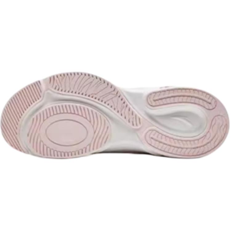 Antakids Антискользящие износостойкие низкие детские беговые кроссовки White Pink — фото 4