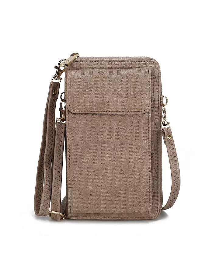 

Кошелек для телефона Caddy через плечо от Mia K Mkf Collection, бежевый