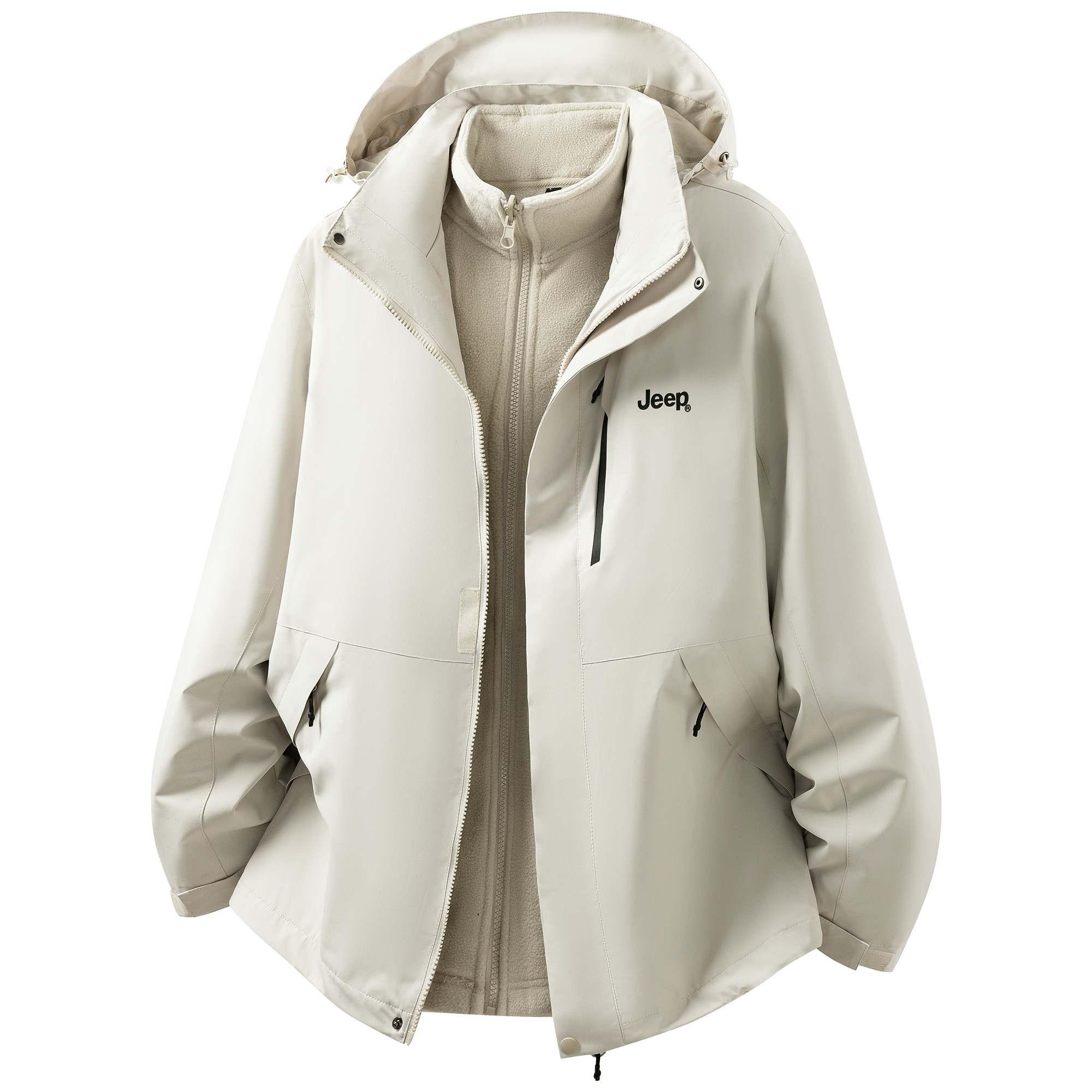 

Jeep Куртка из коллекции Leisure Unisex, Khaki (3-in-1)