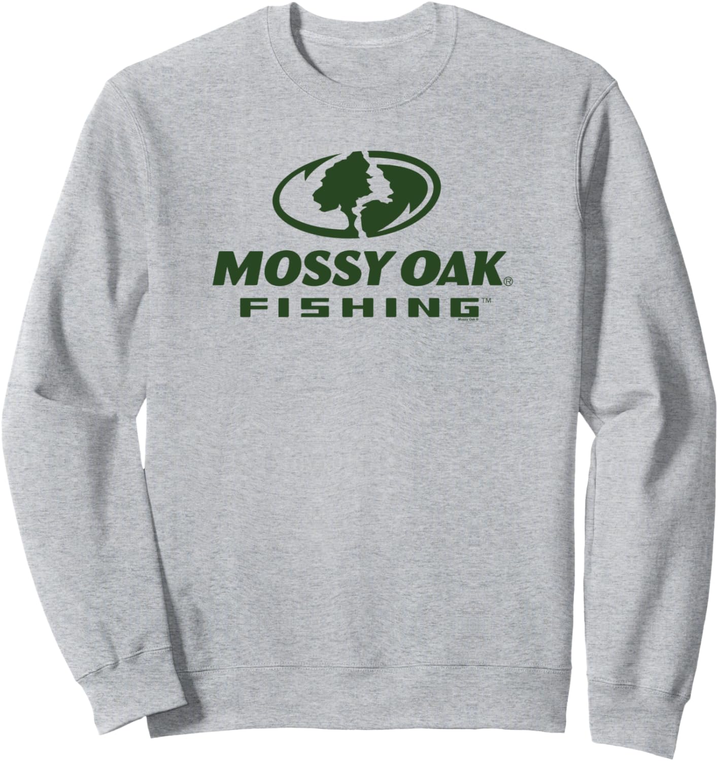 

Толстовка Mossy Oak Fishing Large с зеленым логотипом, серая (серый меланж), размер S, Зеленый, Толстовка Mossy Oak Fishing Large с зеленым логотипом, серая (серый меланж), размер S