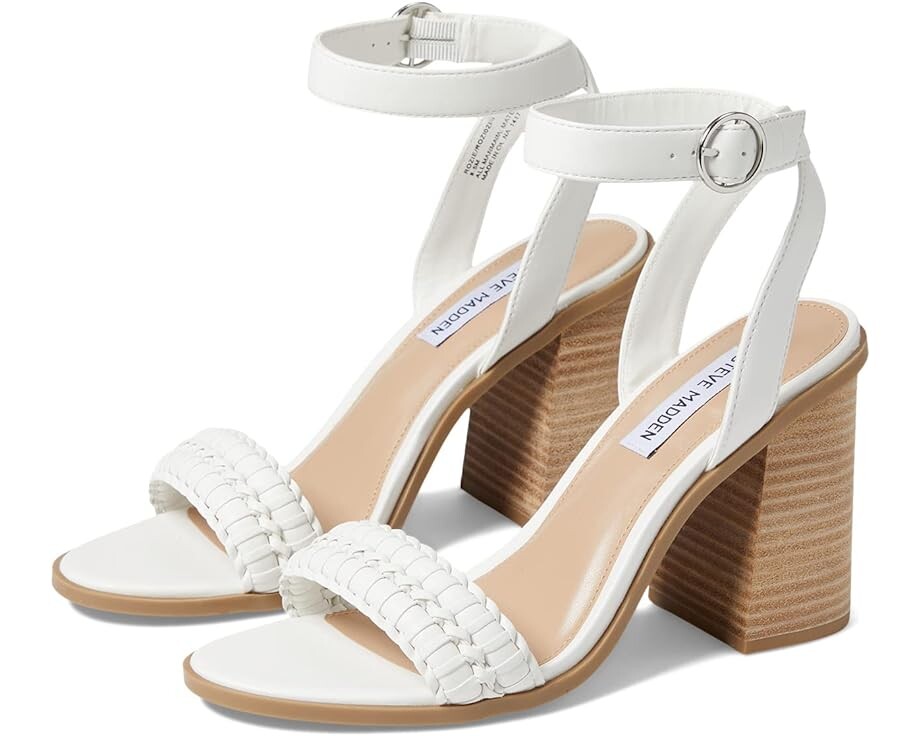 

Туфли Steve Madden Rozie Heeled Sandal, белый