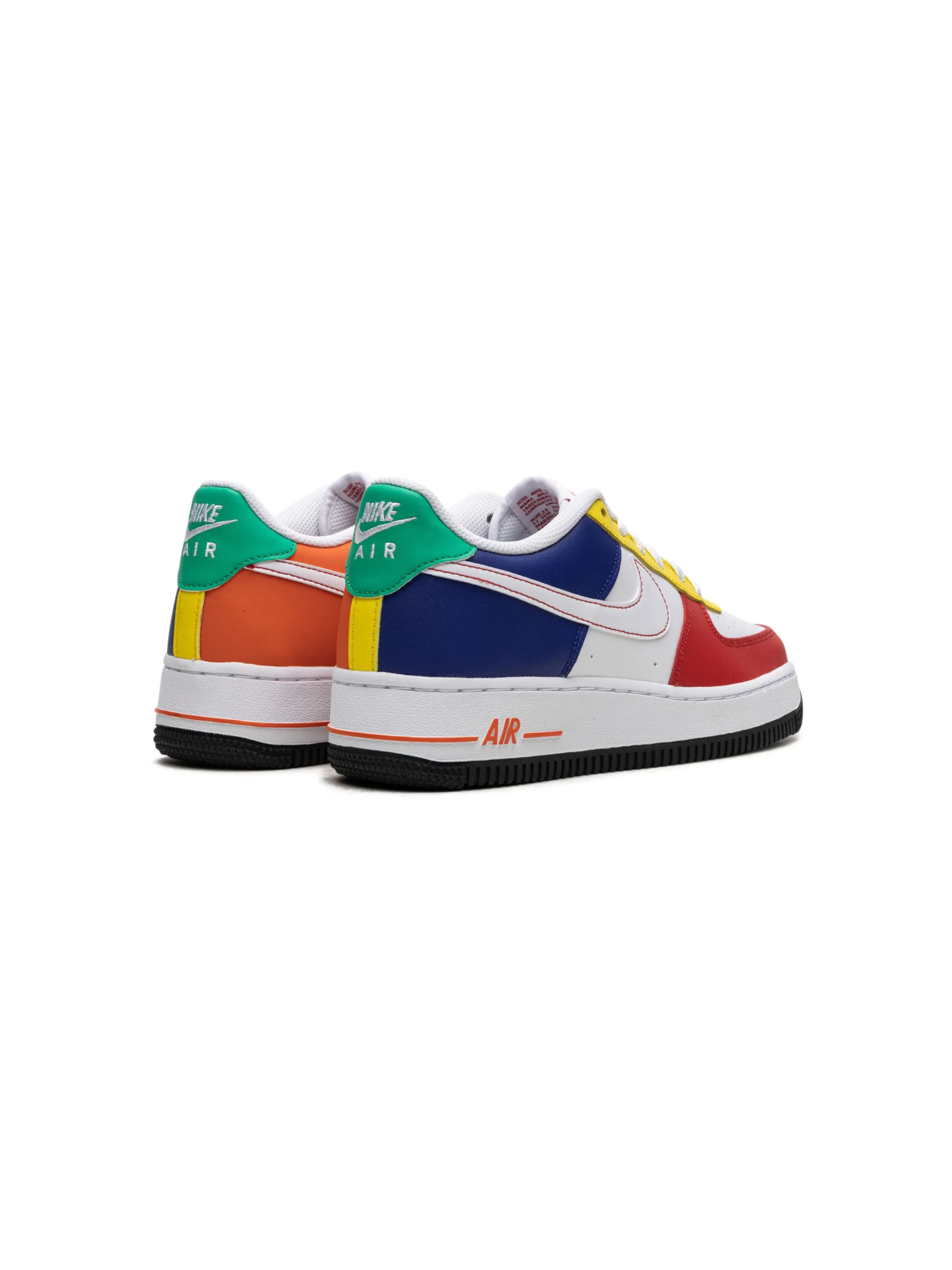 Кроссовки Air Force 1 Low Rubix Cube Nike Kids, белый — фото 4
