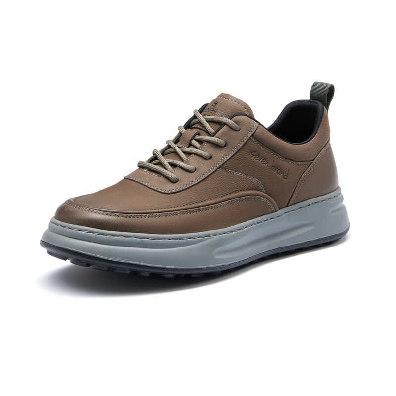 

Туфли Men"s Casual Men Low-Top Brown Seven