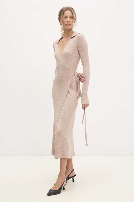 

Платье Answear.Lab, бежевый