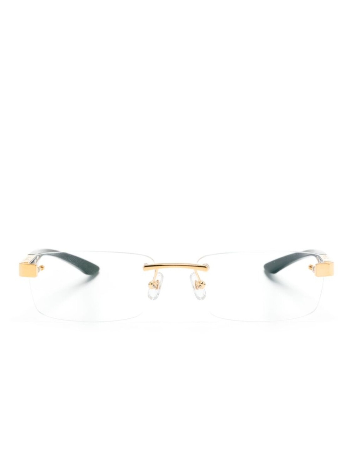 

Maybach eyewear очки The Artist III в прямоугольной оправе, золотистый