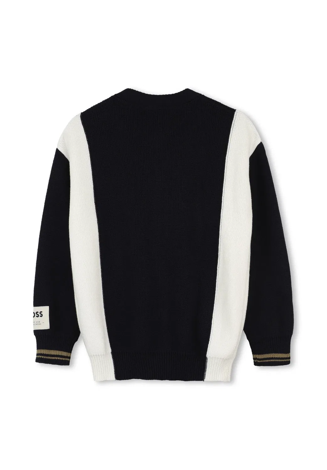 Вязаный кардиган для детей и подростков - кардиган Boss Kidswear, Navy — фото 2