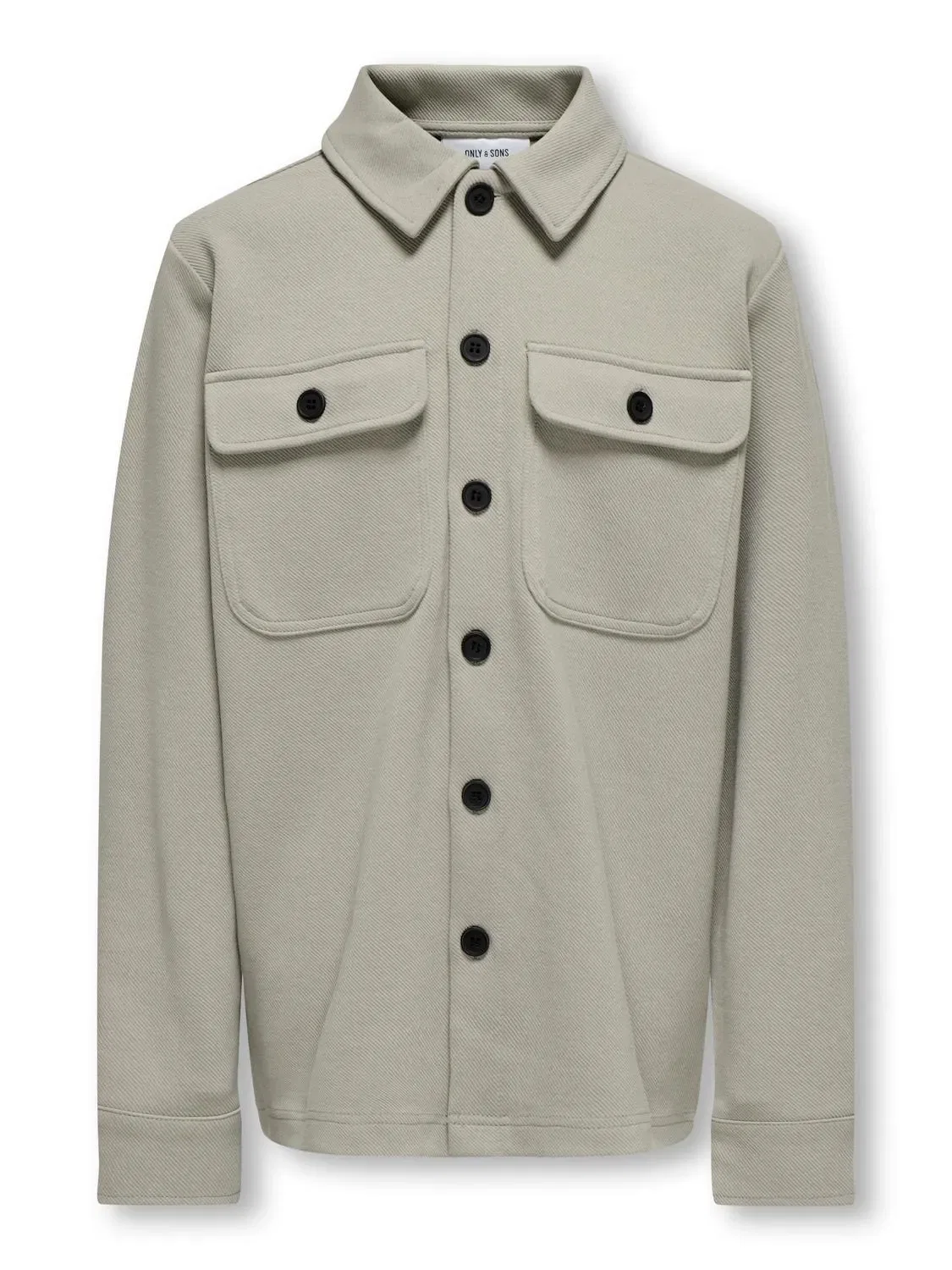 Рубашка с длинным рукавом Osjnew Overshirt Only & Sons Junior, хаки
