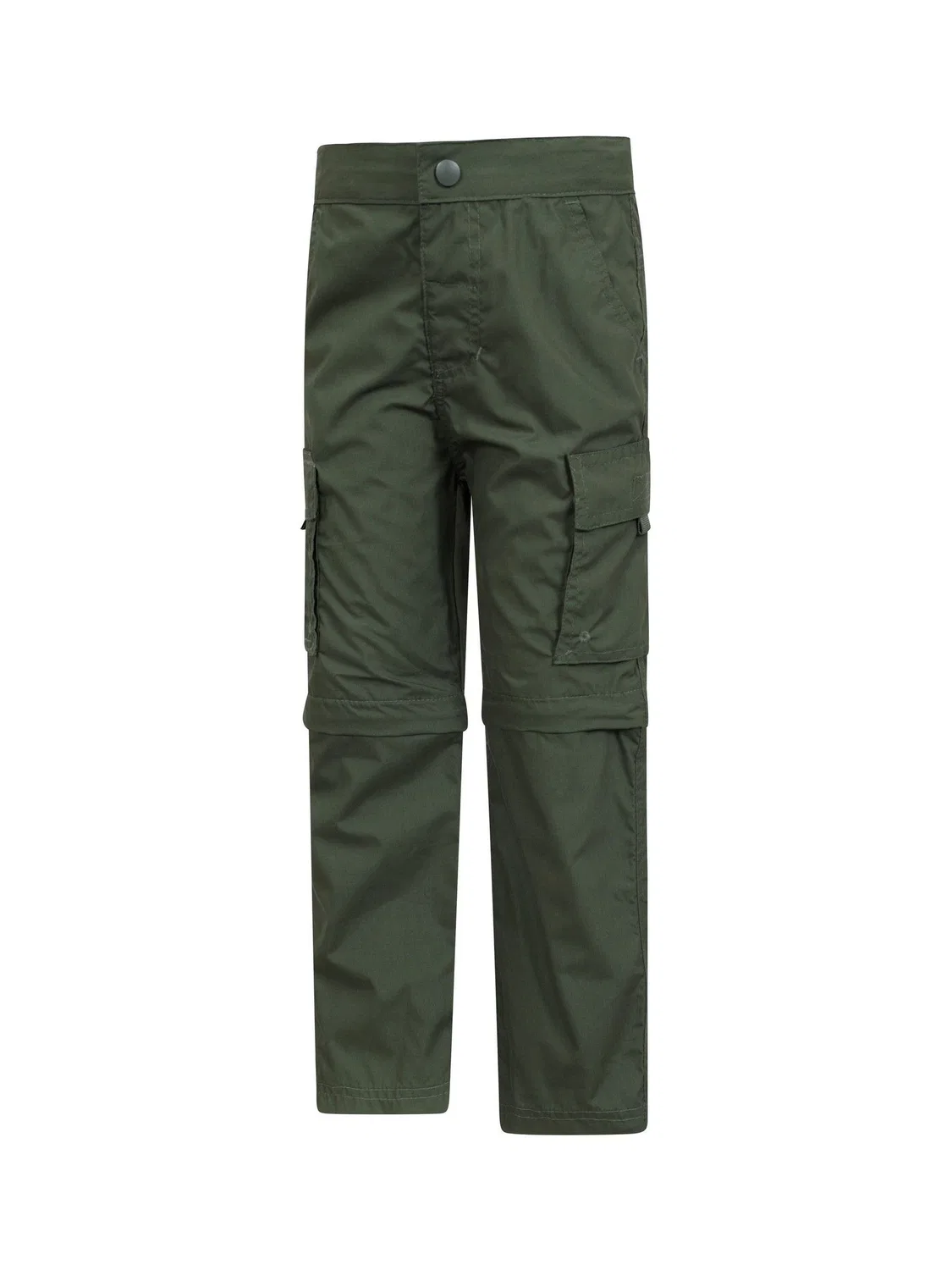 Штаны трансформеры Active Kids Quick Drying Zip Off Mountain Warehouse, зеленые — фото 4
