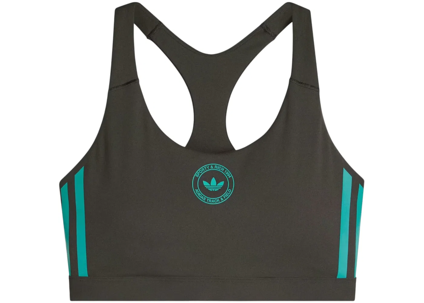 Женское бралетт спортивное Adidas Bralette, Carbon