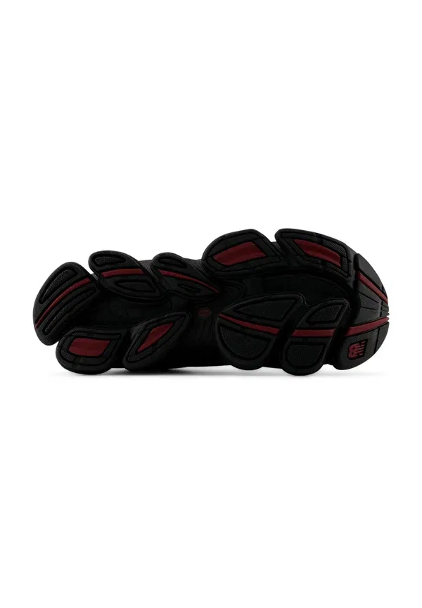 Кроссовки из синтетики и текстиля 2000 unisex New Balance Black Cement Neo Flame, черный — фото 4