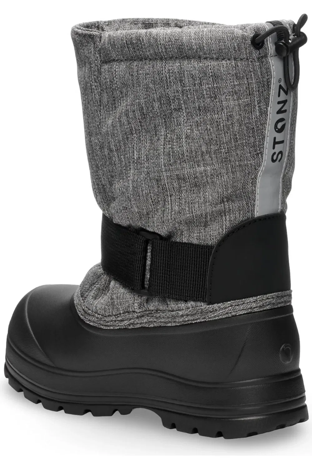 Детские зимние ботинки утепленные сверхлегкие Trek Stonz, Heather Grey — фото 3