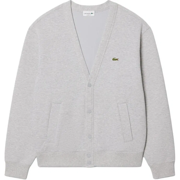 Мужской свитшот с V-образным вырезом LACOSTE, Navy Blue — фото 4