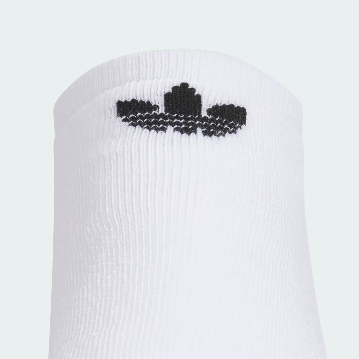 Носки-следки влагоотводящие, набор из 6 пар, trefoil 2.0, Adidas Originals, белый — фото 2