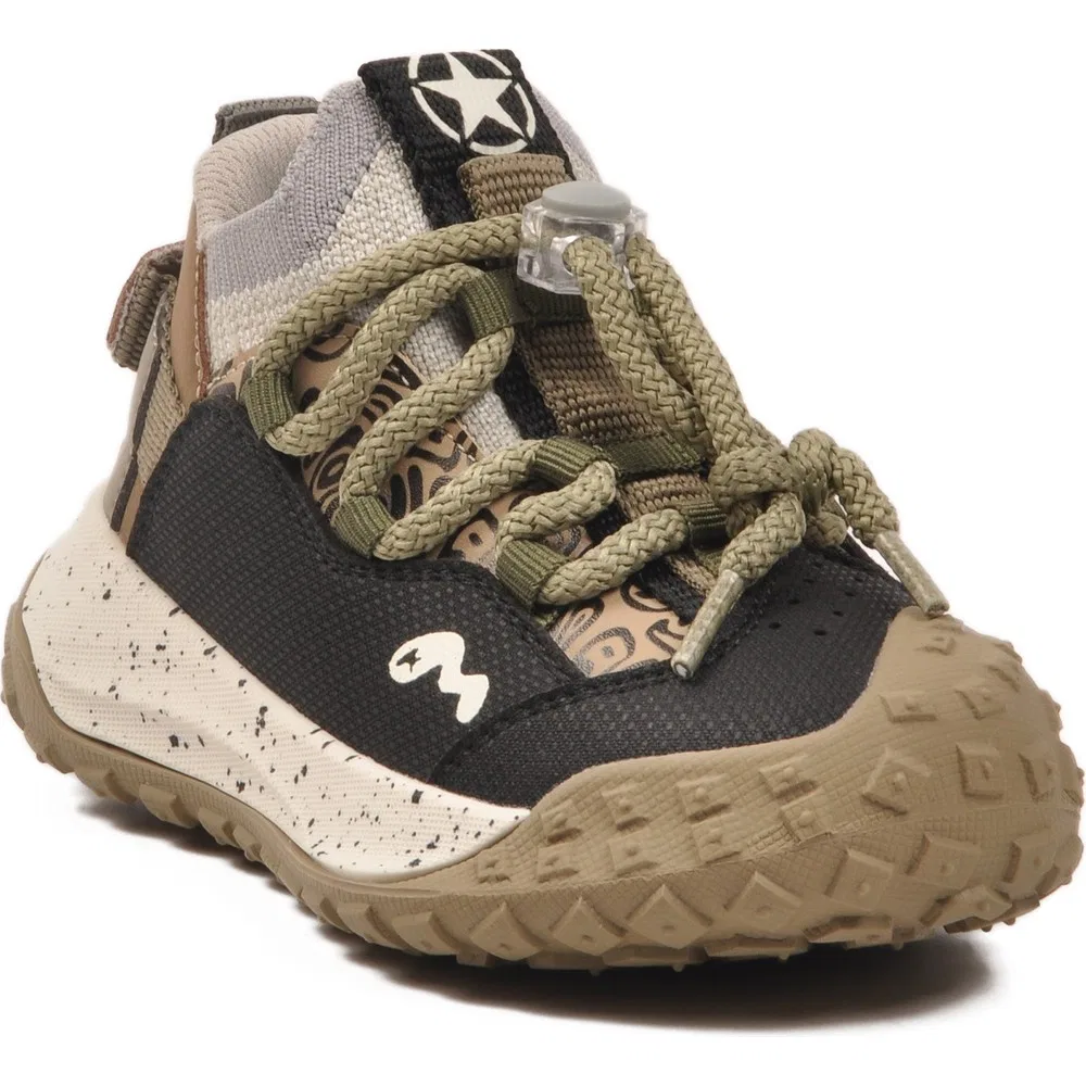 Детские спортивные кроссовки с нескользящей подошвой, Black Vizon, Marcokids 22674 Marco Kids