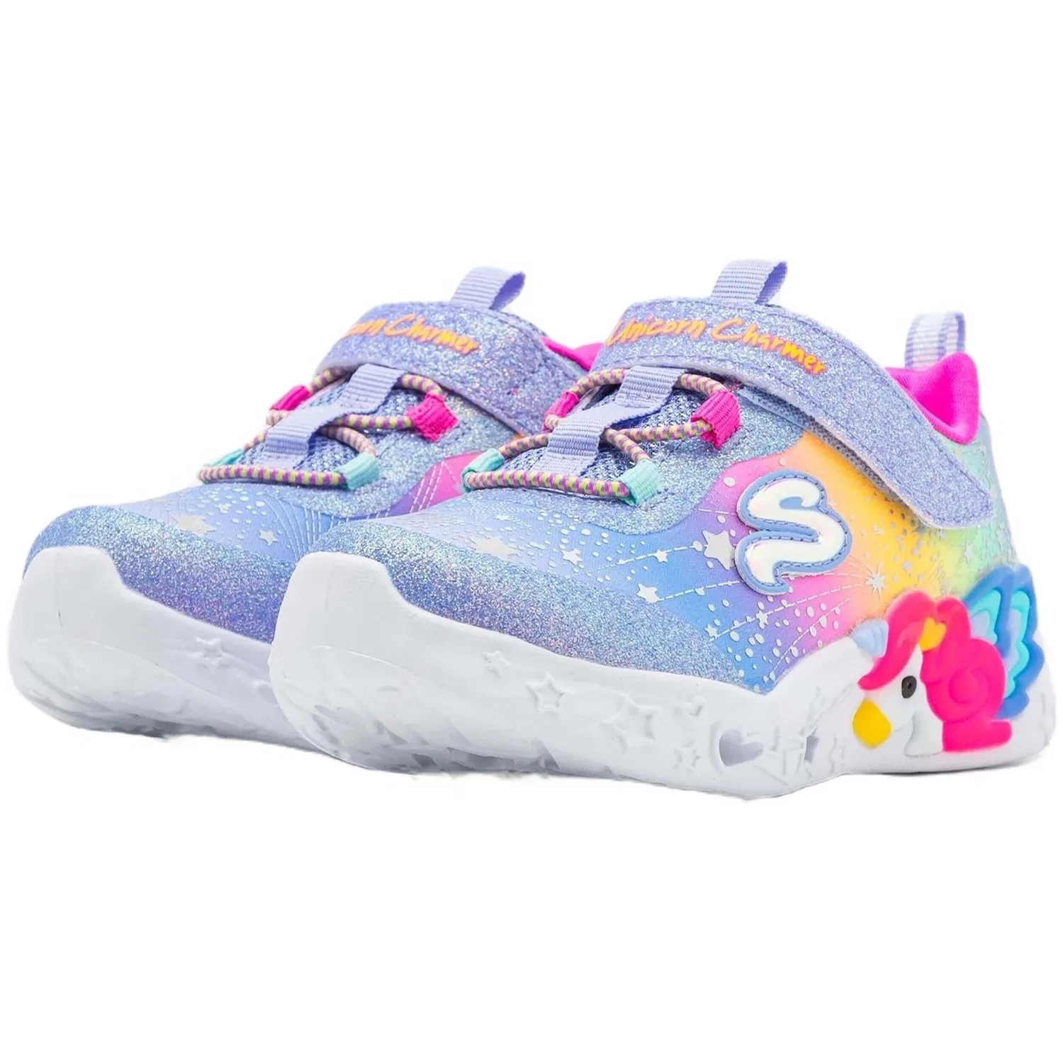 Детские кроссовки с разноцветным дизайном Skechers 302681N, цвет Bunt — фото 2