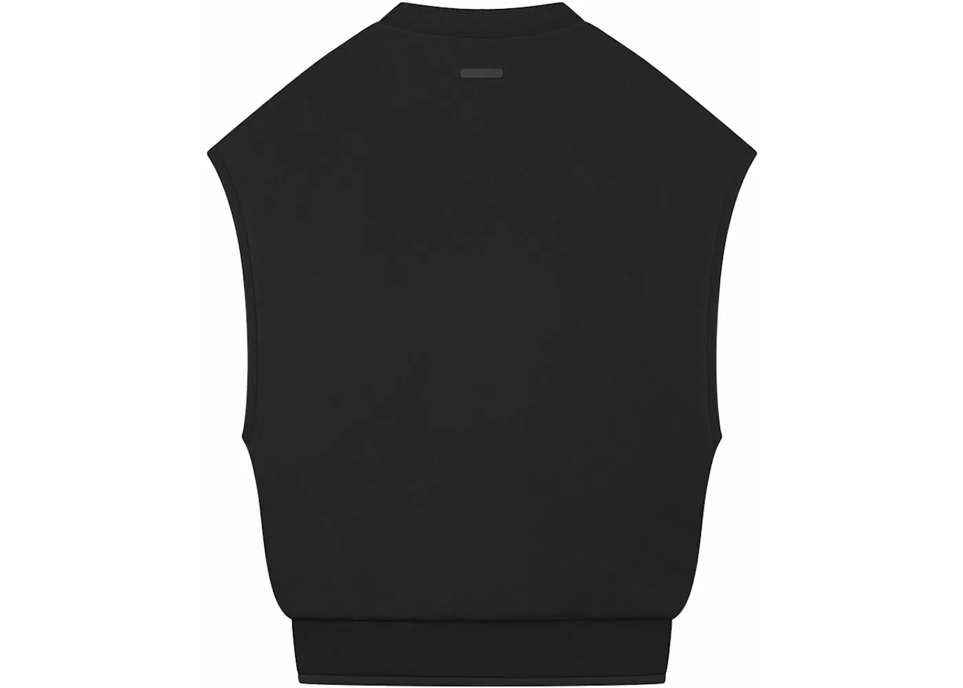 Мужской свитшот без рукавов Fear of God Athletics Heavy Fleece Muscle Sweatshirt, Black — фото 2