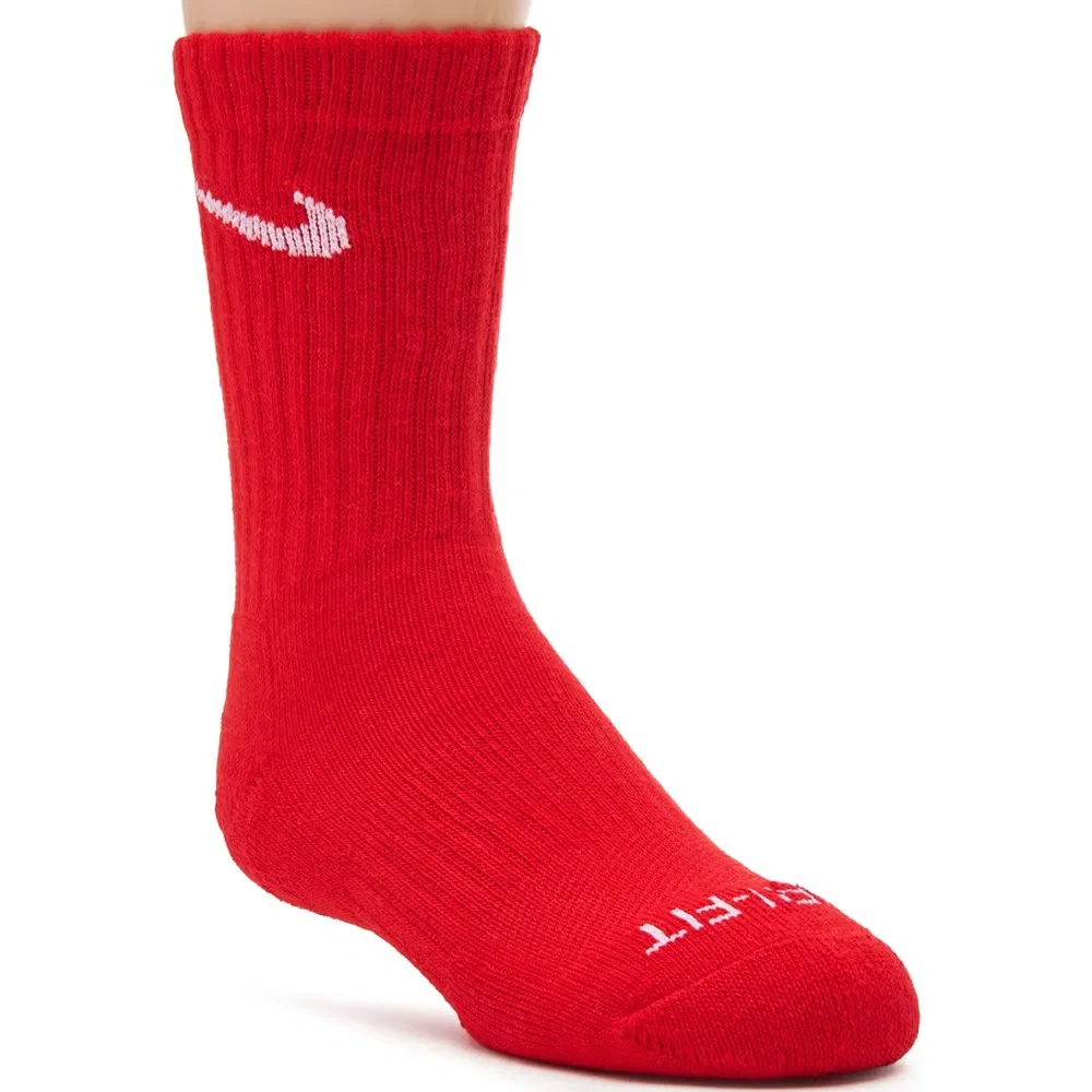 Набор из 6 детских носков размера XS с мягкой подкладкой Nike, Multi — фото 4