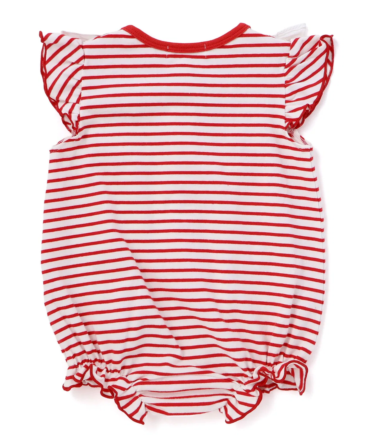 Детский комбинезон-боди для девочек с принтом Меллоу SLAP SLIP BABY, Red — фото 3